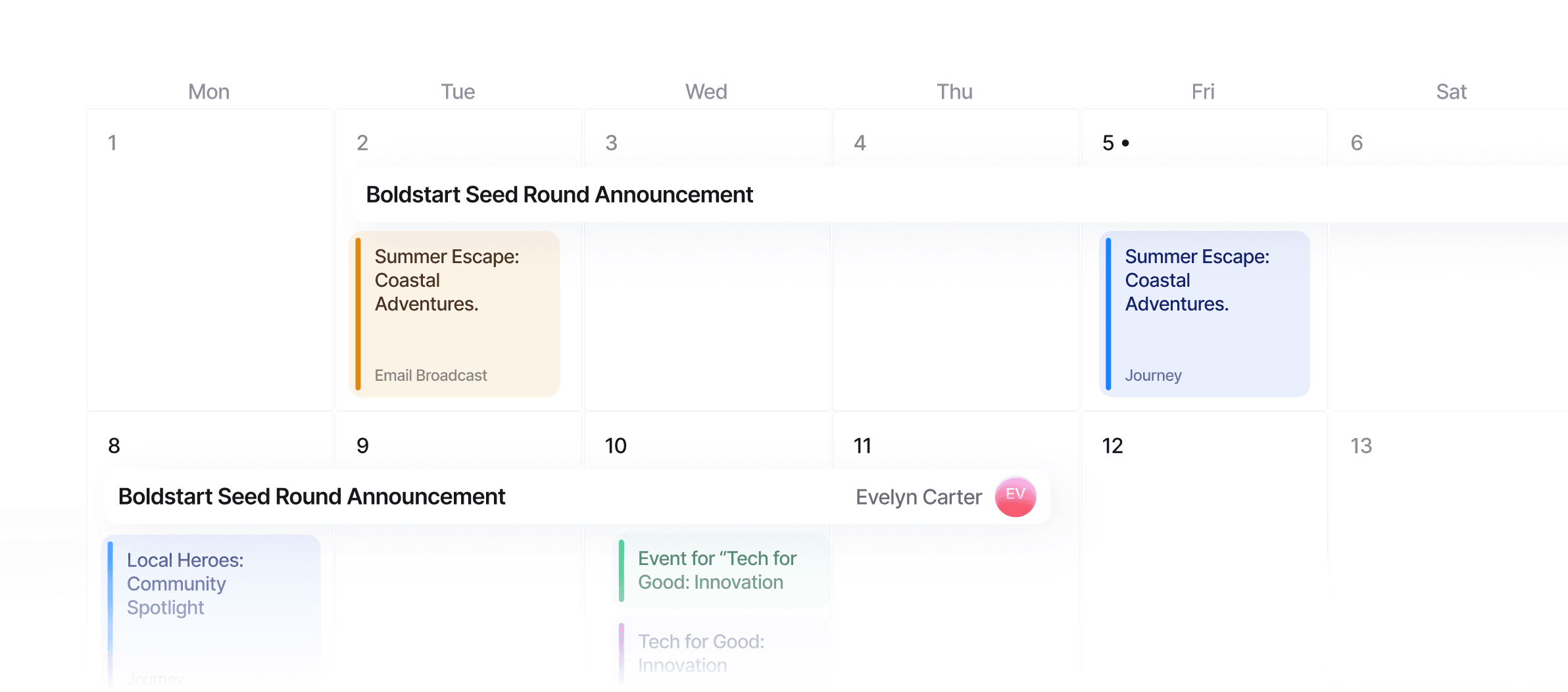 Build Your Campaign Calendar image